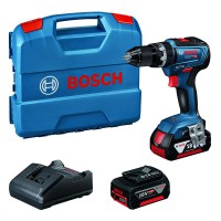 Bosch GSB 18V-55 Brushless Combi Drill 2 x 5.0Ah Batteries, charger & case £169.95